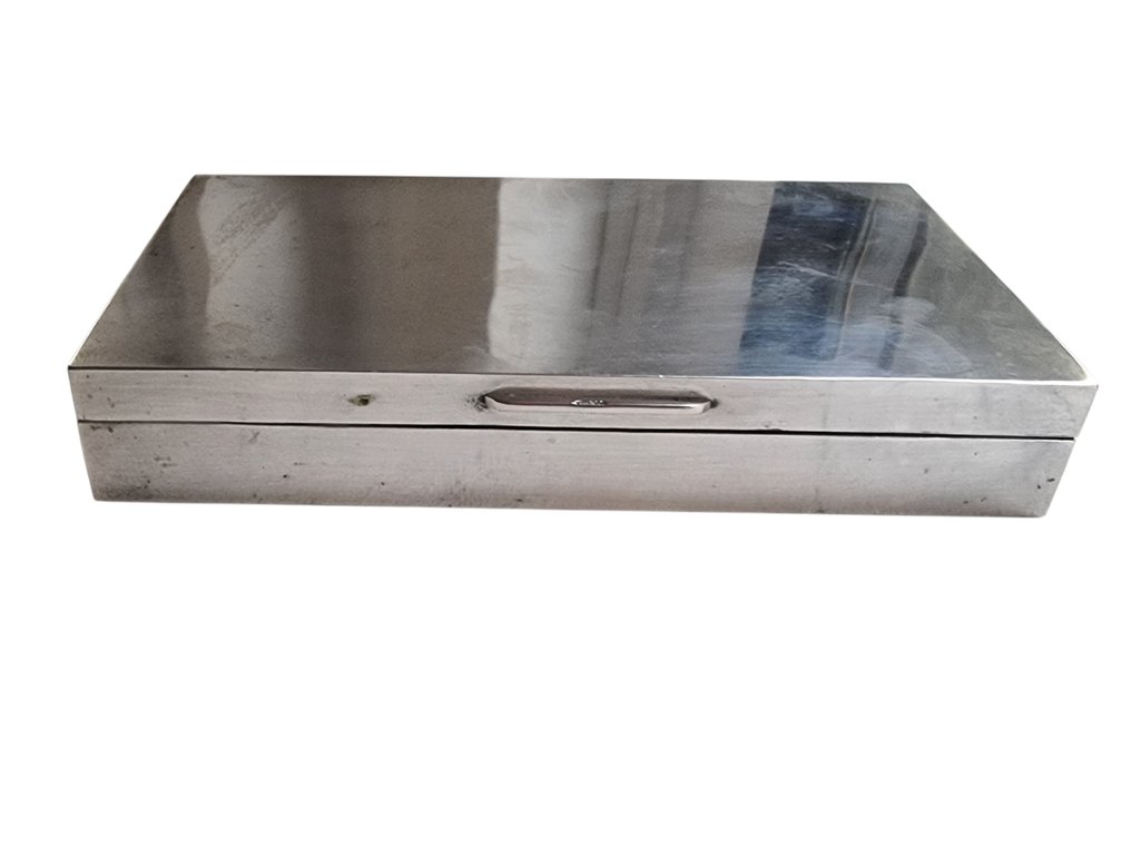 Κουτί - κουτί για κοσμήματα ή ταμπακέρα - .800 silver - Antica Argento 800 #1.0