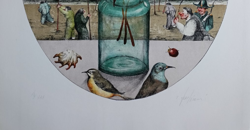 Roberto Fontirossi (1940) - Fiori sul mare #3.2