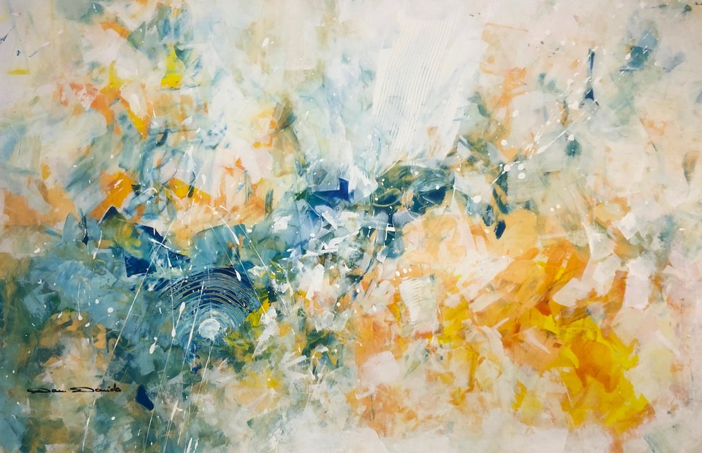 Dam Domido - Les reflets du soleil  -   150 x 95 cm #4.3