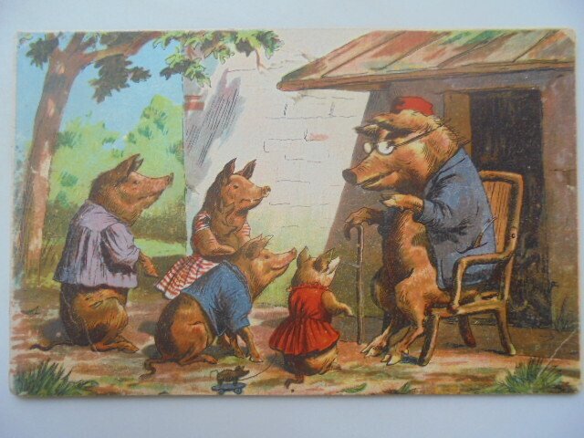 Grisene - Postkort (59) - 1900-1980 #4.3