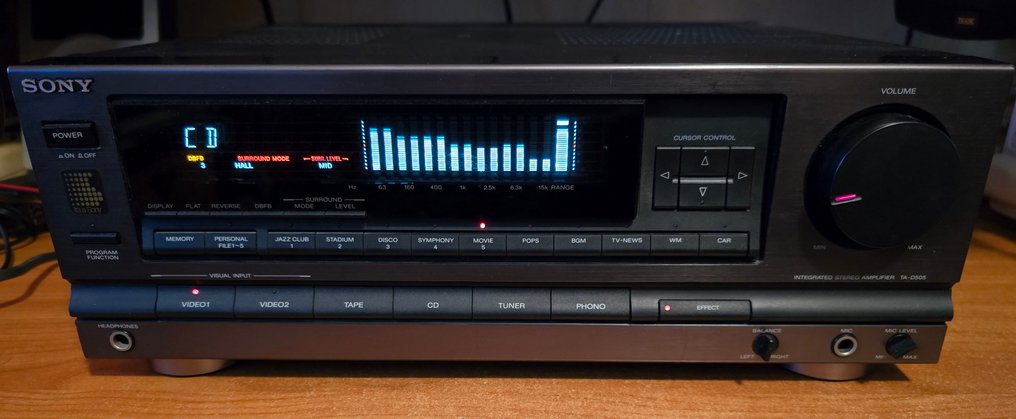 Sony - TA-D505 Solid state integrated amplifier #1.0