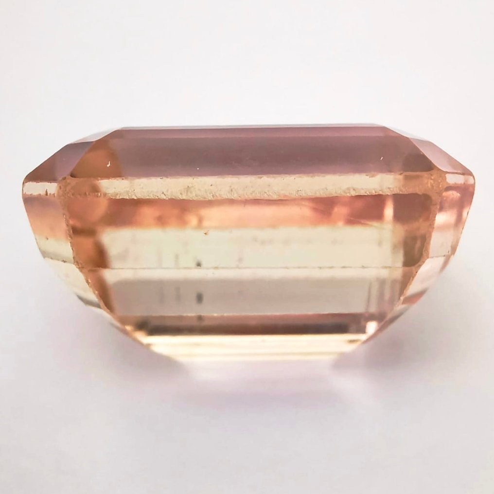 沒有保留價 鋰輝石  - 26.32 ct - Antwerp Laboratory for Gemstone Testing (ALGT) - 双色锂辉石 #3.2