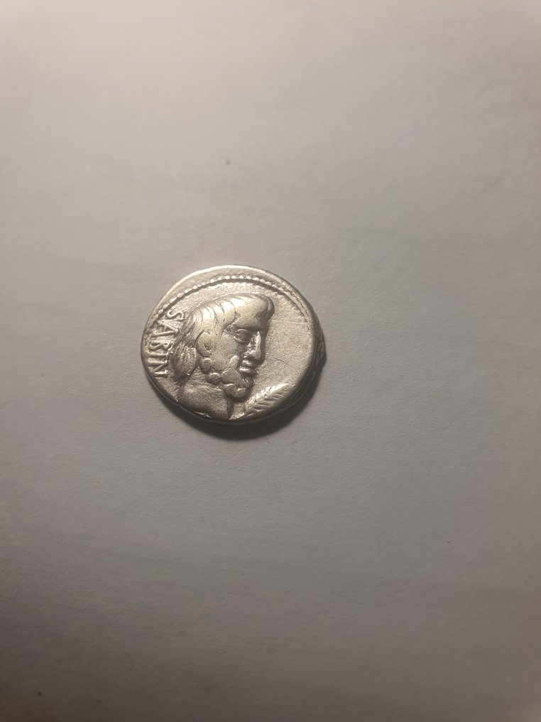 Ρωμαϊκή Δημοκρατία. L. Titurius L.f. Sabinus, 89 BC. Denarius Rome  (χωρίς τιμή ασφαλείας) #3.2