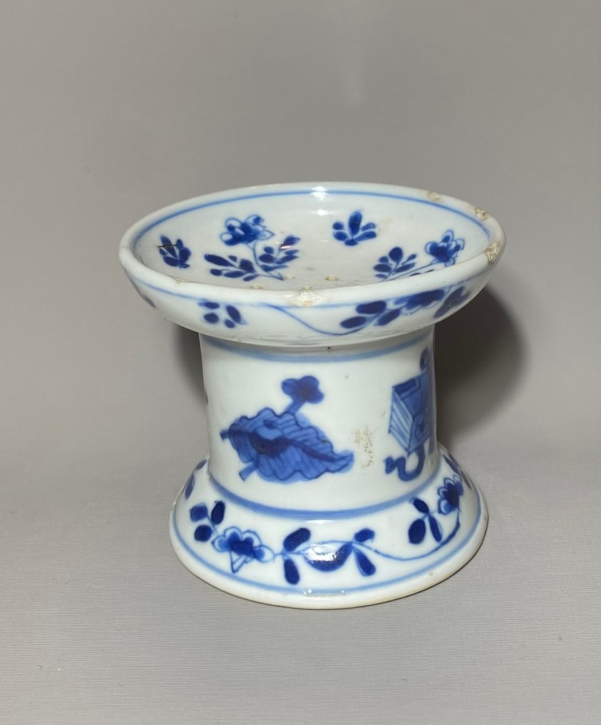 墨水晾干架或Saléron - 文人之物 - 蓝白色（不含底价出售） - 瓷器 - 中國 - 清康熙（1662-1722） #2.1