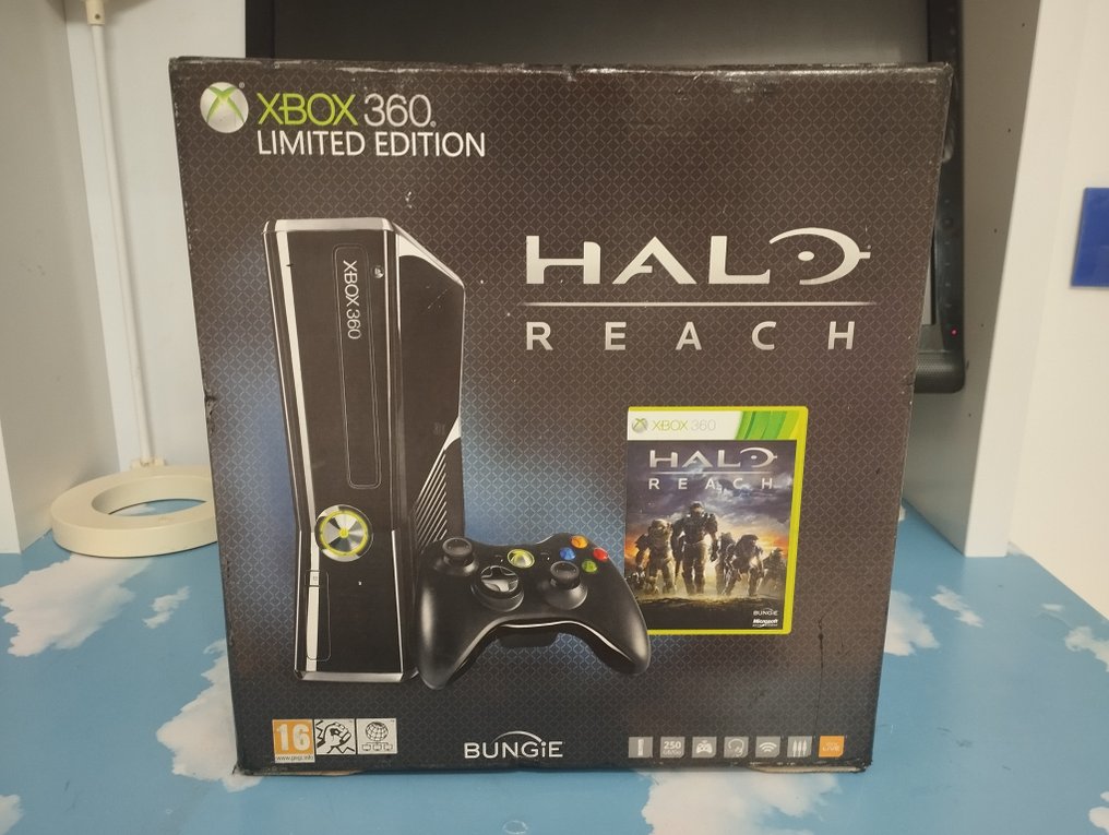 Microsoft - Xbox 360 - Limited Edition Halo: Reach - Κονσόλα βιντεοπαιχνιδιών + παιχνίδια - Στην αρχική του συσκευασία #1.0