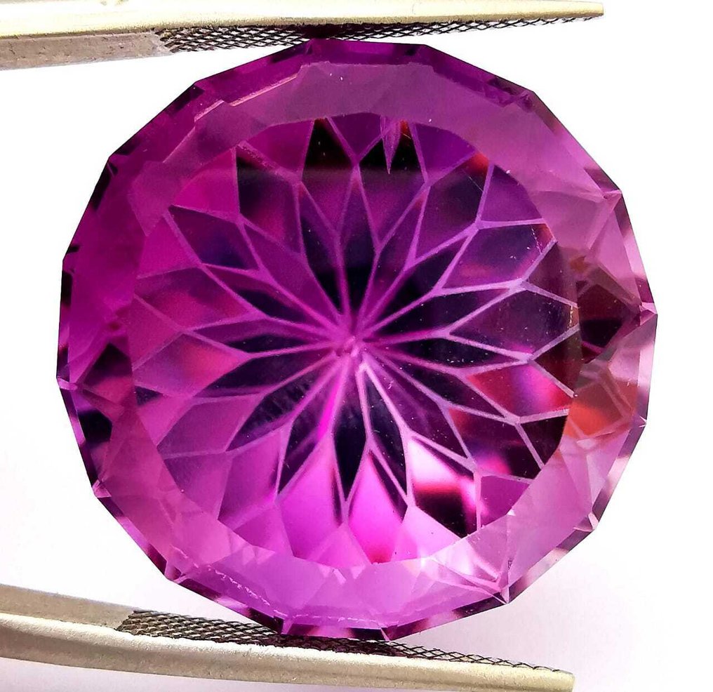 没有保留价 紫水晶  - 41.62 ct - 安特卫普宝石检测实验室（ALGT） - 强烈鲜明的紫色 #2.1