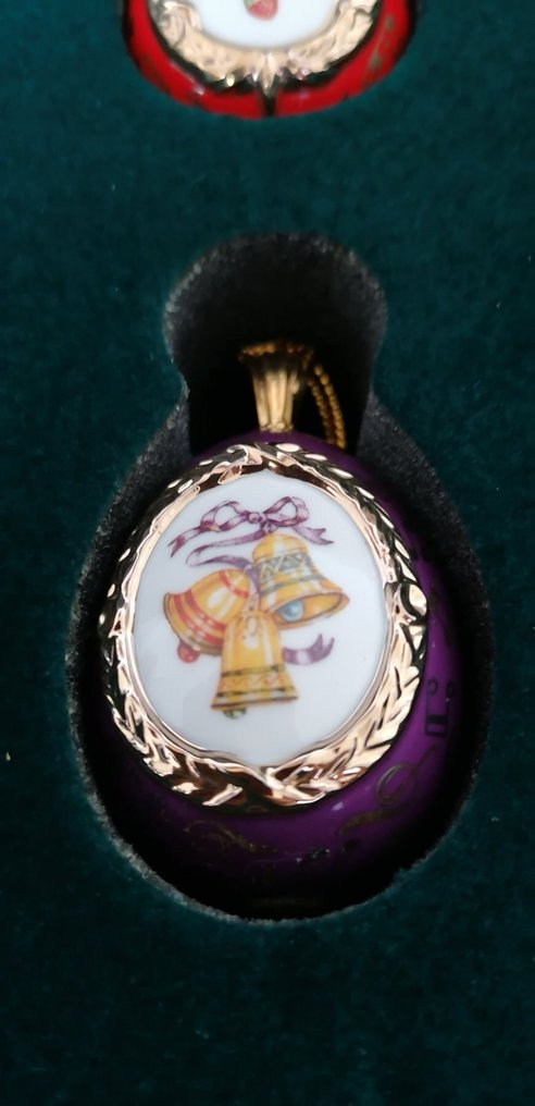 圣诞小饰品 Faberge - 镀金 #4.3