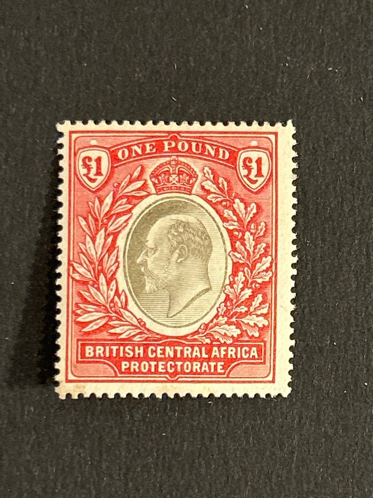 英屬中非洲 1903 - 非常漂亮且完美的CV2024样品，价格为£350 - Stanley Gibbons 66 #1.0