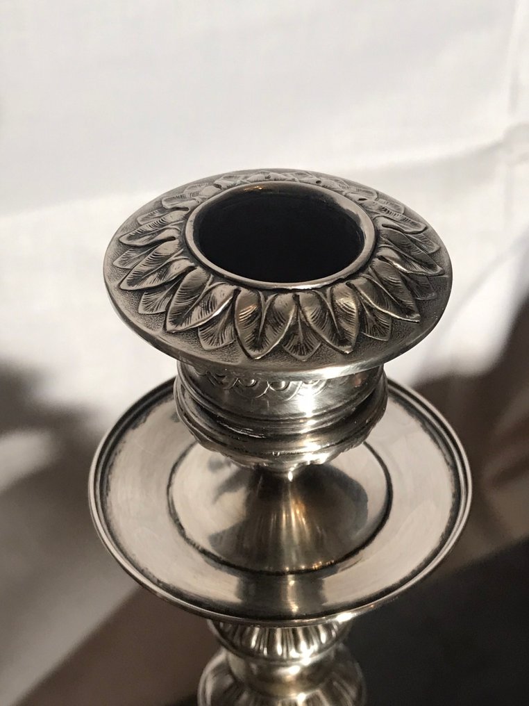 Guldsmedsaktiebolaget GAB - Stockholm - 枝状大烛台 - .830 银 - 1897年,瑞典 #2.1