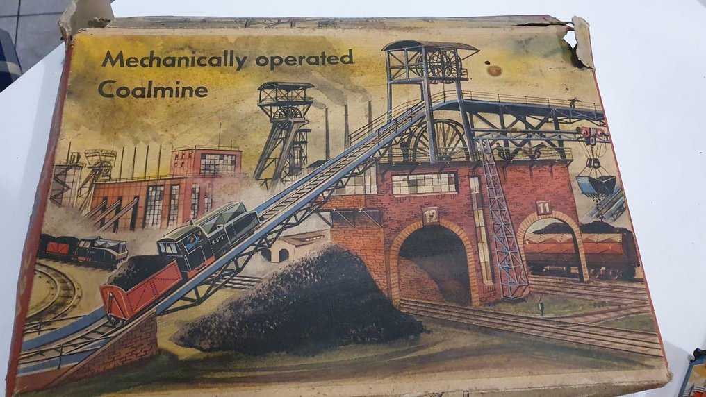 Technofix  - Παιχνίδι πίστα αυτοκινήτων - 294 Mechanically Operated Coal Mine, Boxed #1.0