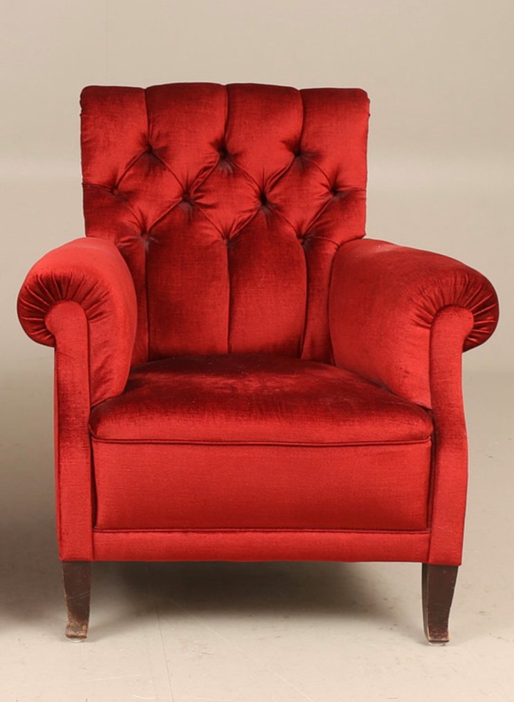 Silla (2) - Terciopelo, Madera #4.3