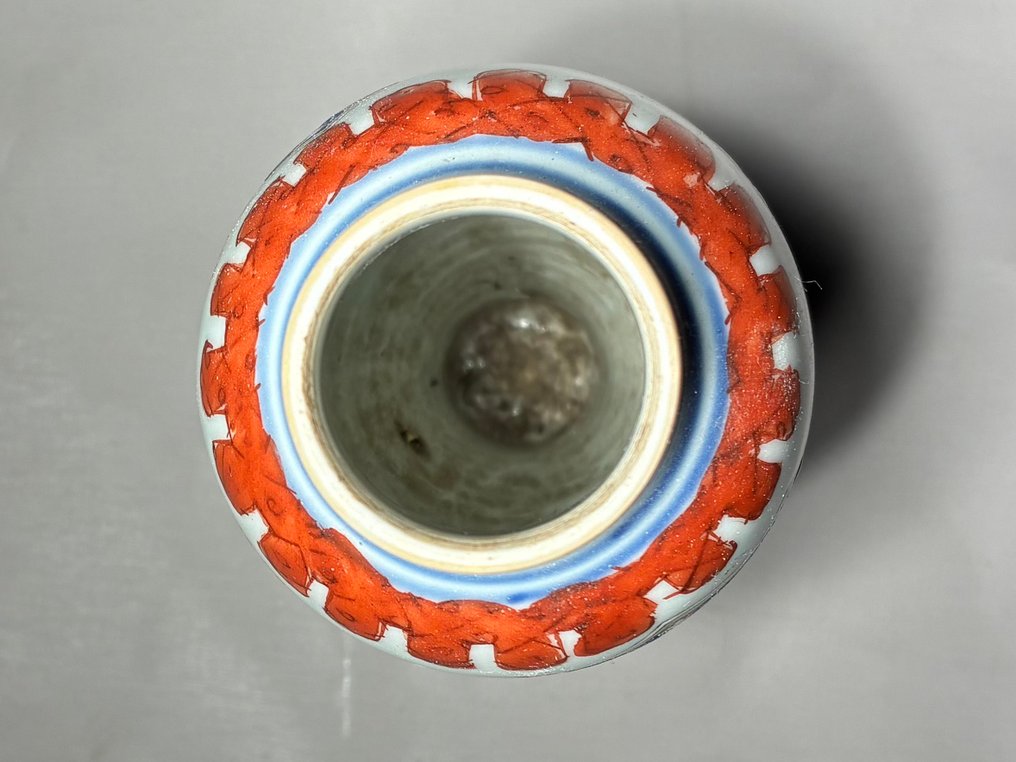 一只带有鸟类装饰的小花瓶 - Cornelis Pronk（不设底价出售） - 瓷器 - 中國 - 清雍正（1723-1735） #4.3