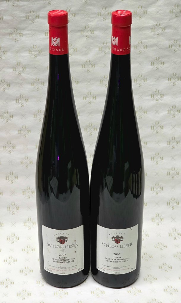 2007 Schloss Lieser, Lieser Niederberg Helden Riesling - Mosel Spätlese - 2 Magnummer (1,5 L) #1.0