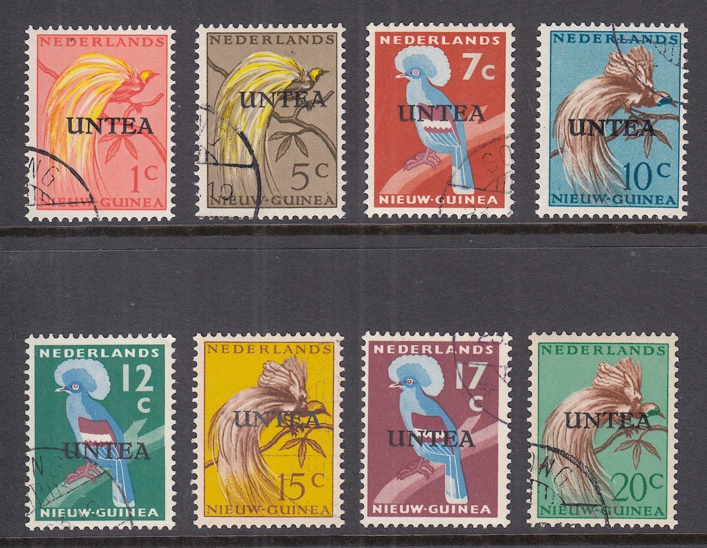 荷属新几内亚 1963 - UNTEA，第三版，小写字母 - NVPH 39/46 #1.0