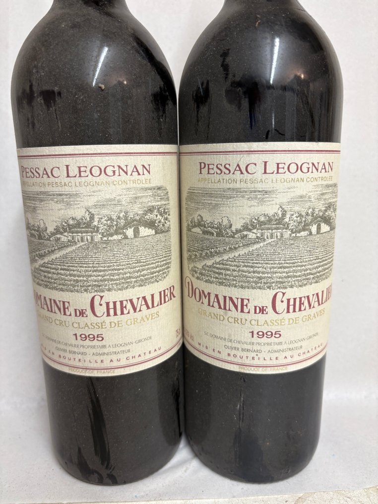 1995 Domaine du Chevalier - Graves Grand Cru Classé - 2 Pullot (0.7 L) #1.0