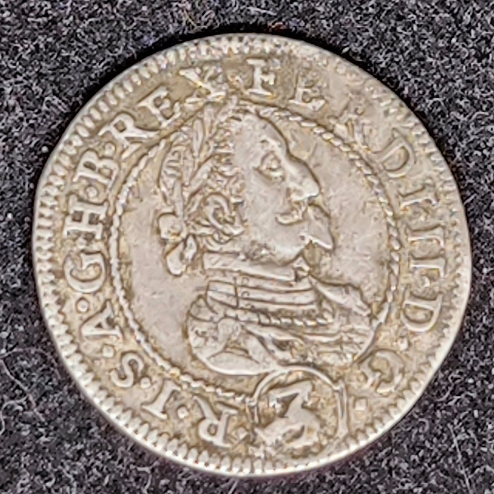 Østerrike. Leopold I. 3 Kreuzer 16Z9, Hall  (Ingen reservasjonspris) #1.0