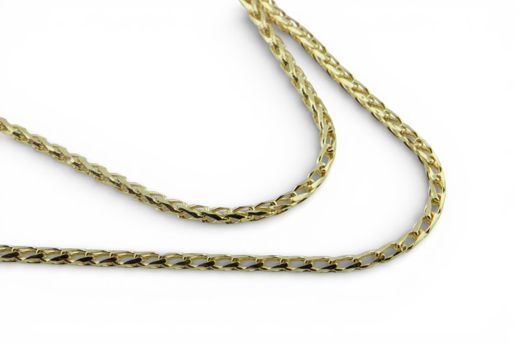 Lanț - 18 ct. Aur galben #1.0