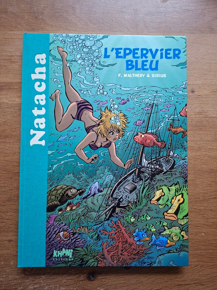Natacha - L'Epervier bleu + ex-libris - C - 1 Album - Édition limitée - 2014 #1.0