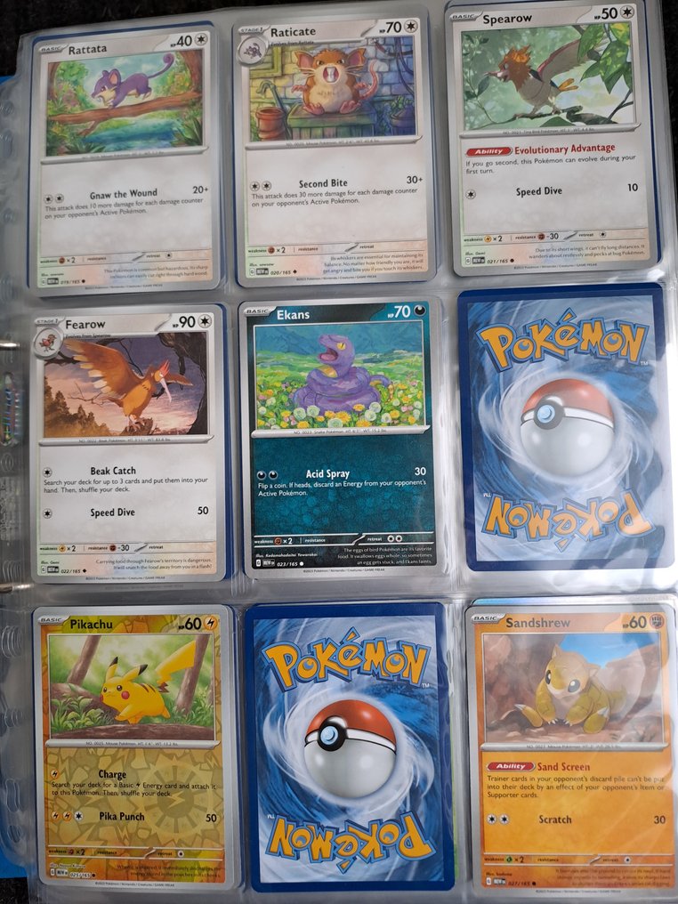 Pokémon - 200 Ημιτελές σετ - Scarlet & Violet - Scarlet & Violet 151 #3.2