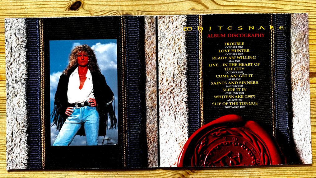 Whitesnake - 4 x great records from Whitesnake - Πολλαπλοί καλλιτέχνες - Άλμπουμ LP (πολλαπλά αντικείμενα) - 1982 #2.1