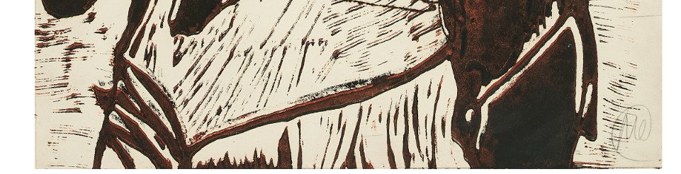 Markus Lüpertz (1941) - Motiv V (From Vogue Zeichnungen), 1984 #3.2