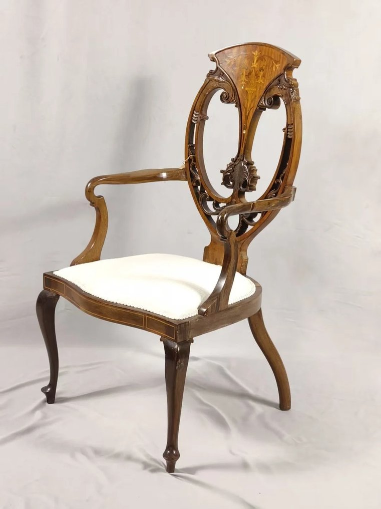 椅子 - 红木 #4.3