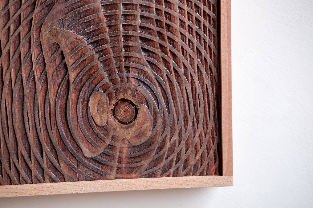 Arcangelo Ambrosi - Interferenza 019 - Propagazione - Legno #4.3