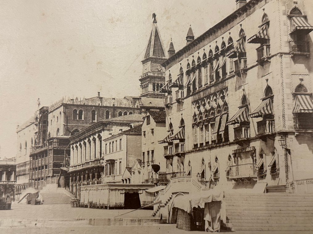 Anonimo - Venezia - coppia di  fotografie antiche dell’800 #3.2