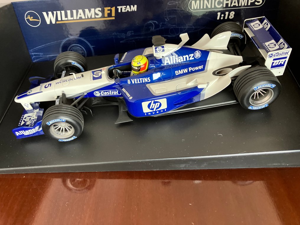 Minichamps 1:18 - Modellauto - F1 Williams FW24 BMW - R. Schumacher #2.1