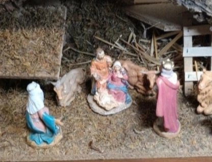 耶穌降生場景 - 木 #1.0