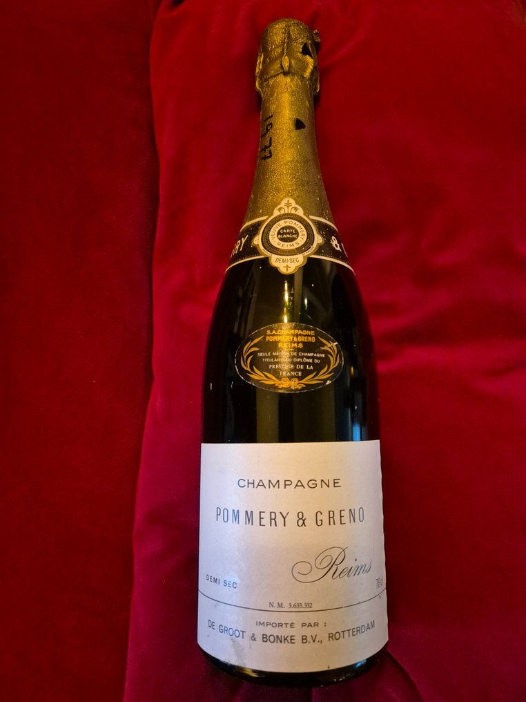 1977 Pommery, Pommery & Greno Reims - 香檳 Demi-Sec - 1 Bottle (0.75L) #1.0