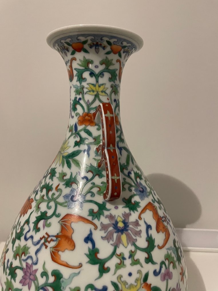 花瓶 - 瓷 - 中国  (没有保留价) #4.3