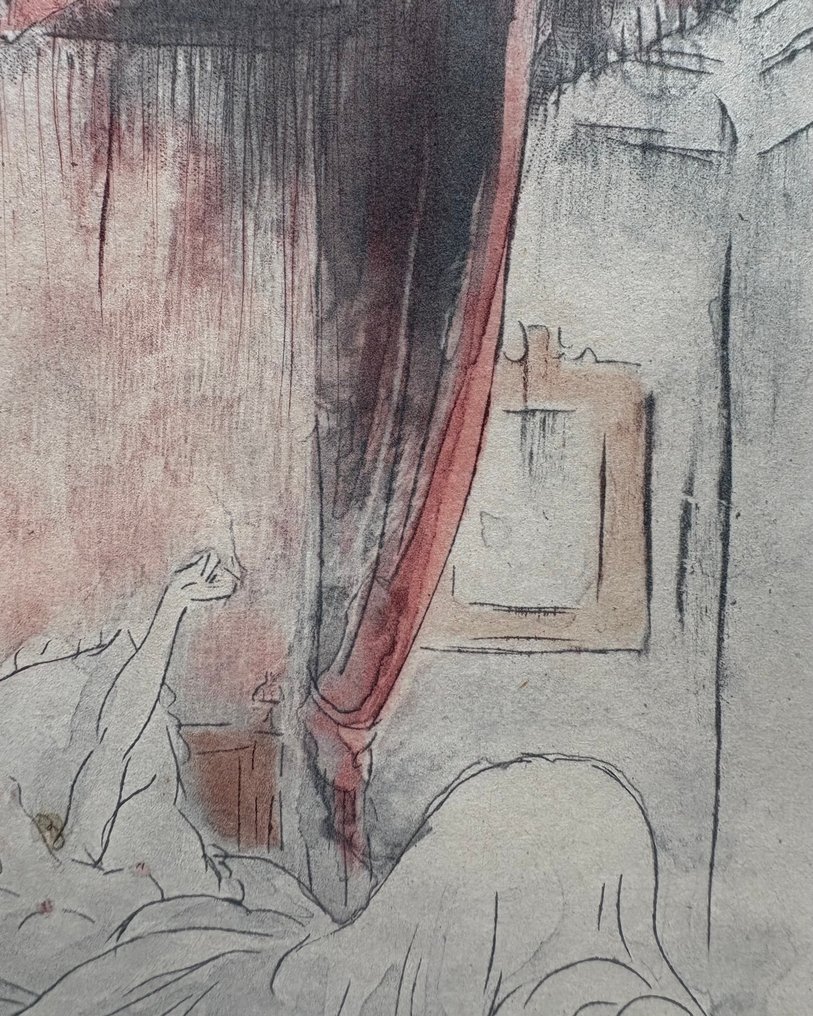 Louis Icart (1888-1950) - Cover Under the Blanket #3.2