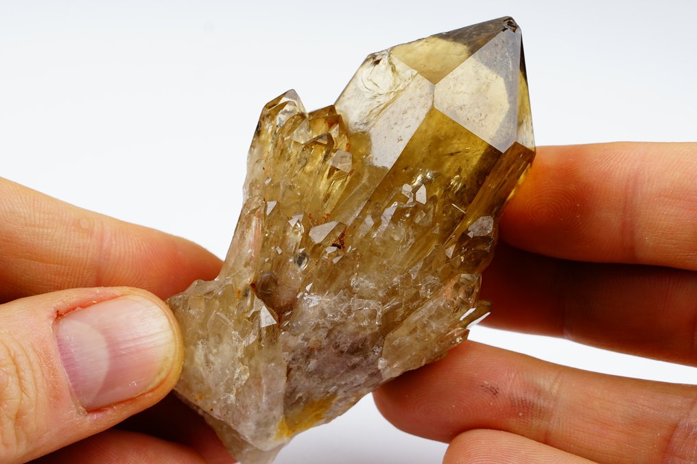 Golden Sunburst – Natural QUARTZ var CITRINE - natural - TOP specimen - Height: 8.5 cm - Width: 4.4 cm- 141 g #3.2