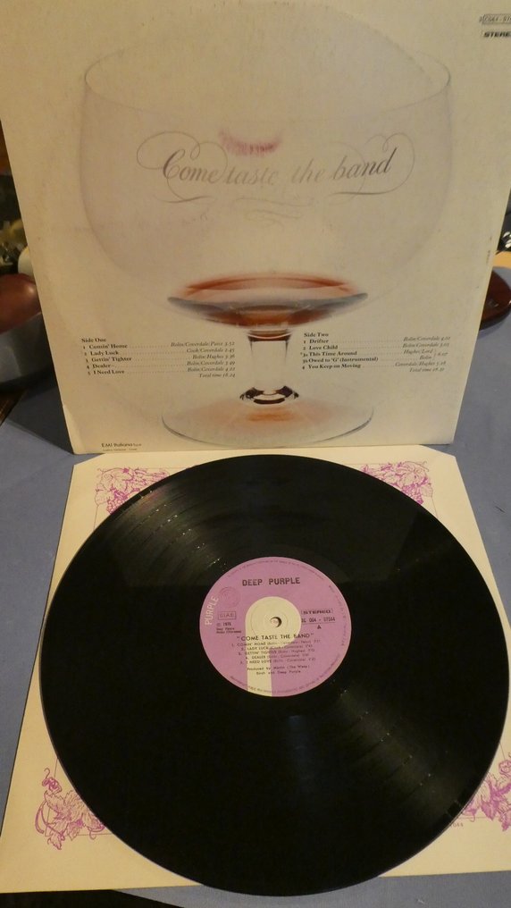 Deep Purple - Come Taste The Band - 1st Italian pressing - Άλμπουμ 2xLP (διπλό άλμπουμ) - 1st Pressing - 1975 #4.3
