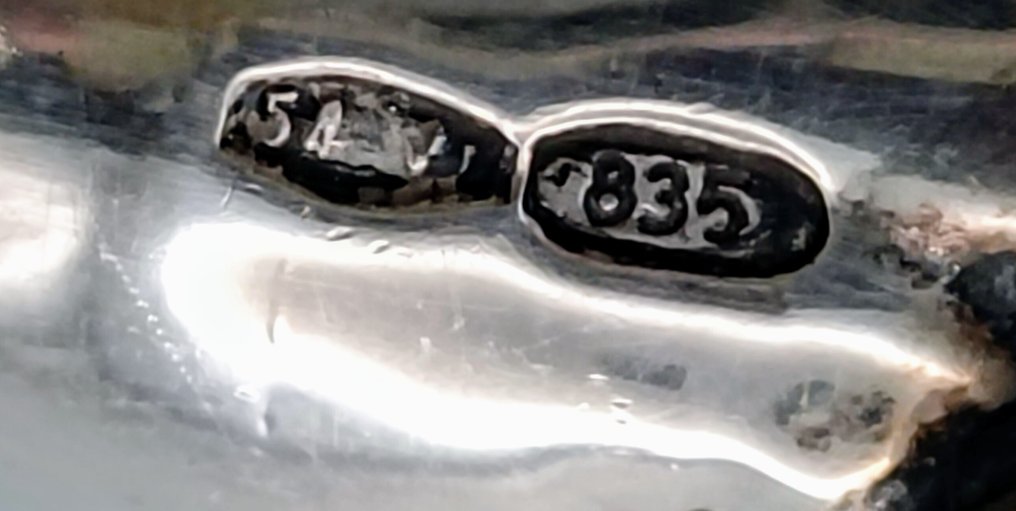 Large Size Detailed Dachshund - Φιγούρα μινιατούρα - .835 silver #3.2