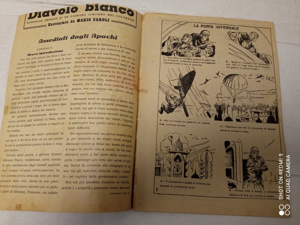 Albo D'oro n° 10 - Audace - Lire 4 - 1 Comic - EO - 1943 #2.1