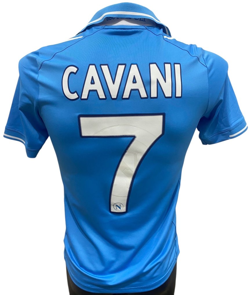 那不勒斯 - 義大利甲組足球聯賽 - Edinson Cavani - 2012 - 足球衫 #1.0