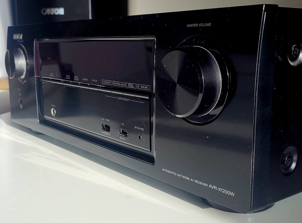 Denon - AVR-X1200W 固态多通道放大器 #1.0