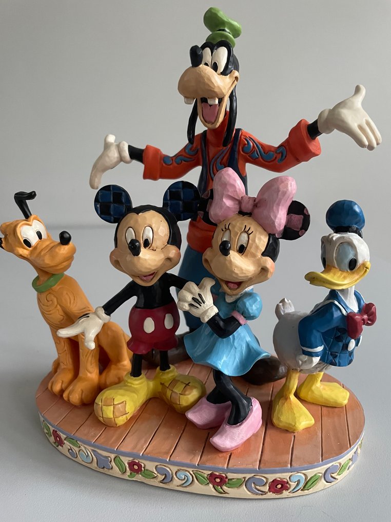 Enesco/Disney - Αγαλματίδιο - The Gang's All Here - Ρητίνη #1.0
