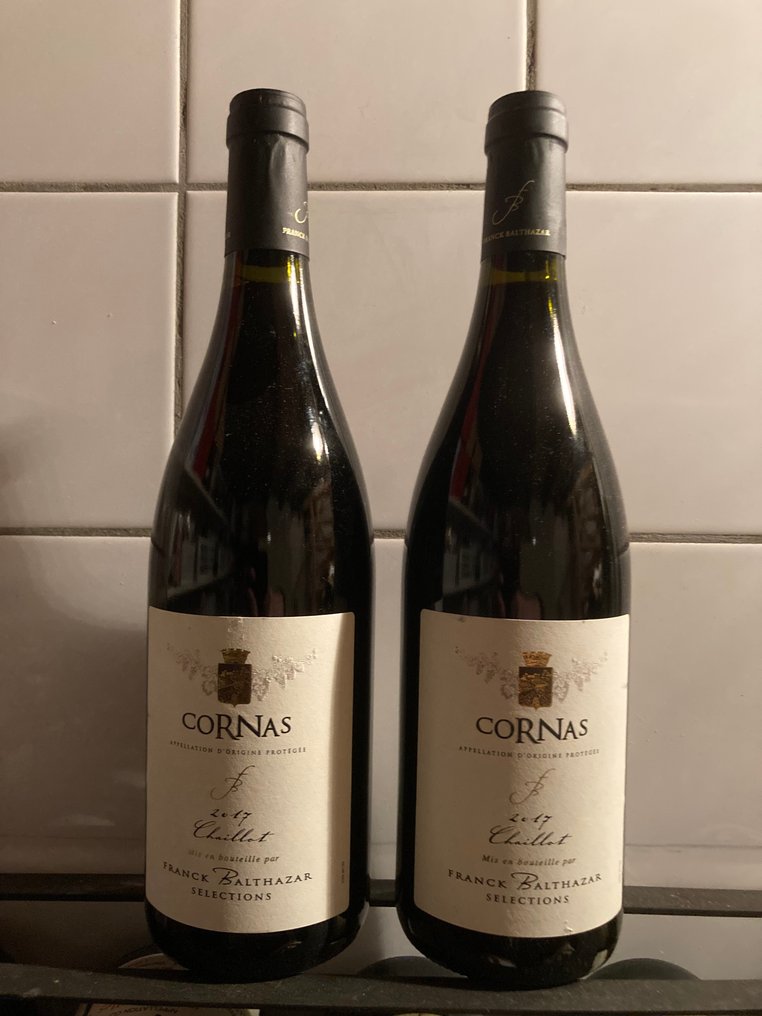 2017 Franck Balthazar Selections, Cornas Chaillot - Cornas - 2 Pullot (0.7 L) #1.0