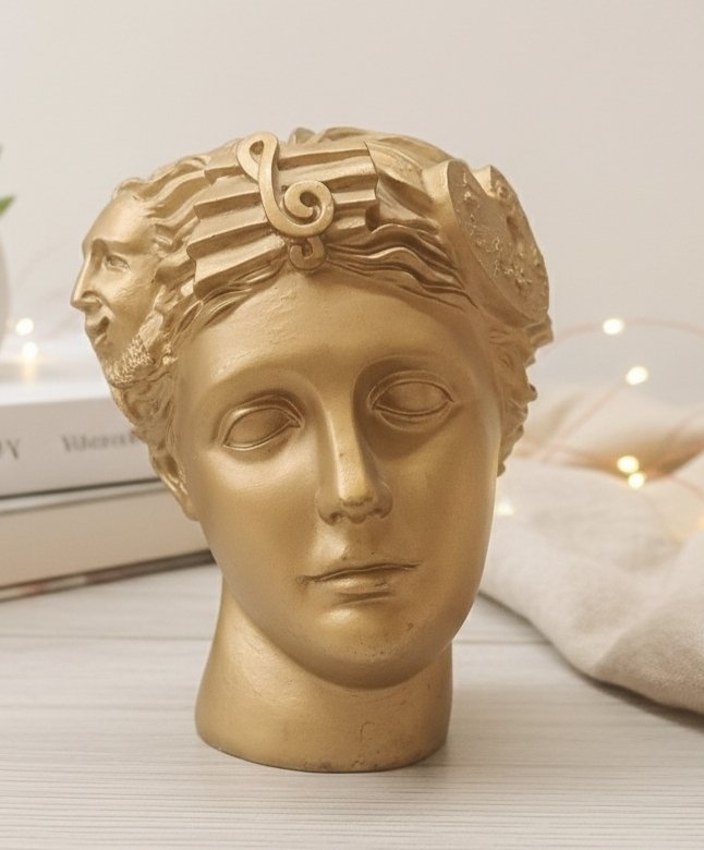 雕塑, Dea Musa del pensiero - 15 cm - 树脂 - 2002 #1.0