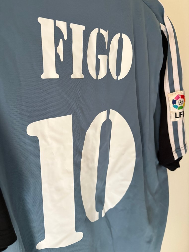皇家马德里 - 西班牙足球联盟 - Luis Figo - 2001 - 足球衫 #4.3