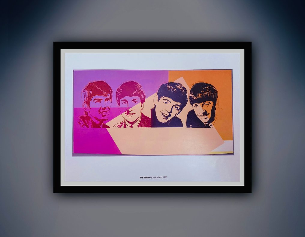 Andy Warhol - “The Beatles by Andy Warhol, 1980”. - 1980s #1.0