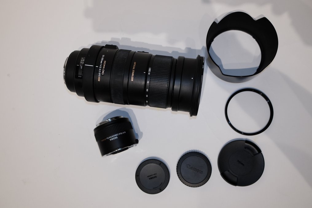 Sigma DG 50-500mm 1:4.5-6.3 APO HSM + APO 2x EX DG converter Câmera digital #1.0