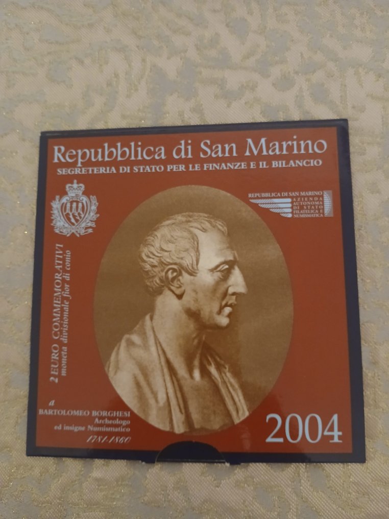 Σαν Μαρίνο. 2 Euro 2004 "Bartolomeo Borghesi"  (χωρίς τιμή ασφαλείας) #1.0