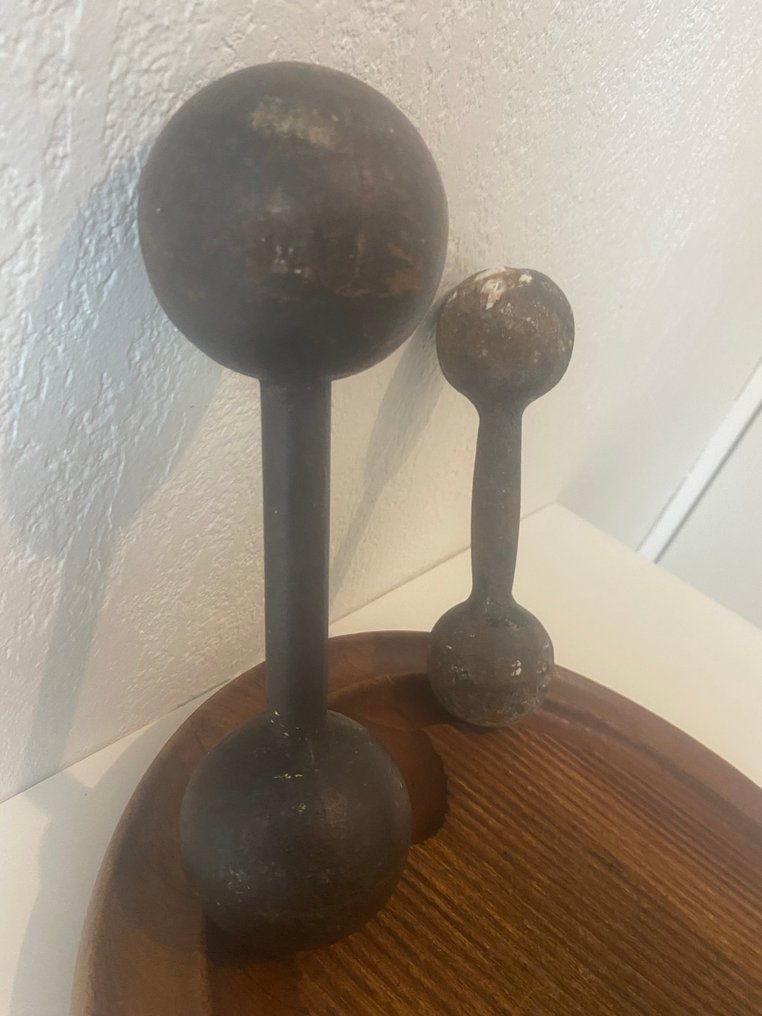 Haltères en fonte de fer - 1900  #2.1