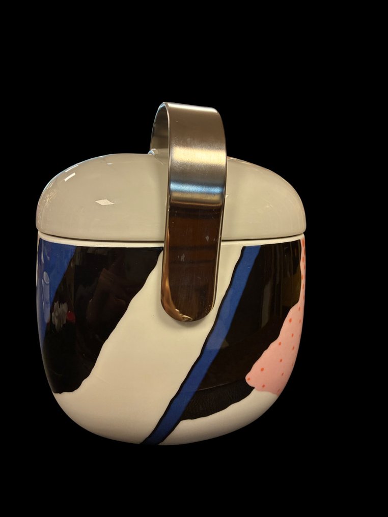 Rosenthal - Timo Sarpaneva, Brigitte Doege - 有盖的陶瓷大盘 - 瓷, 金属 - 芬兰 #2.1