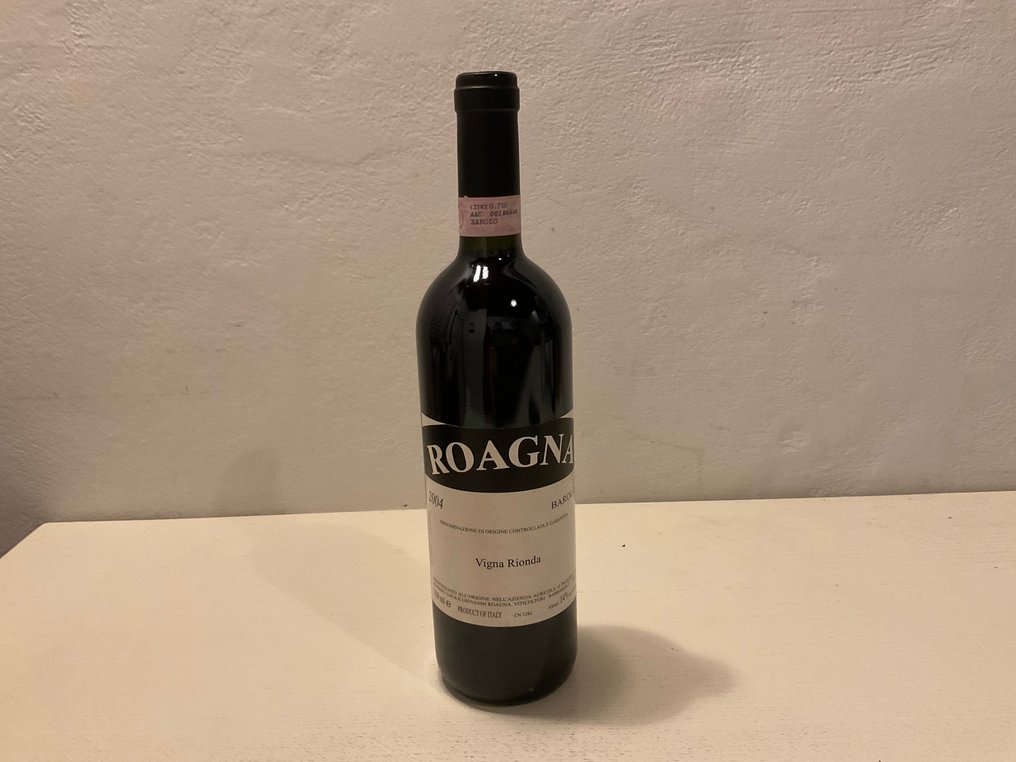 2004 Roagna, Vigna Rionda - Barolo - 1 Pullo (0.7L) #1.0