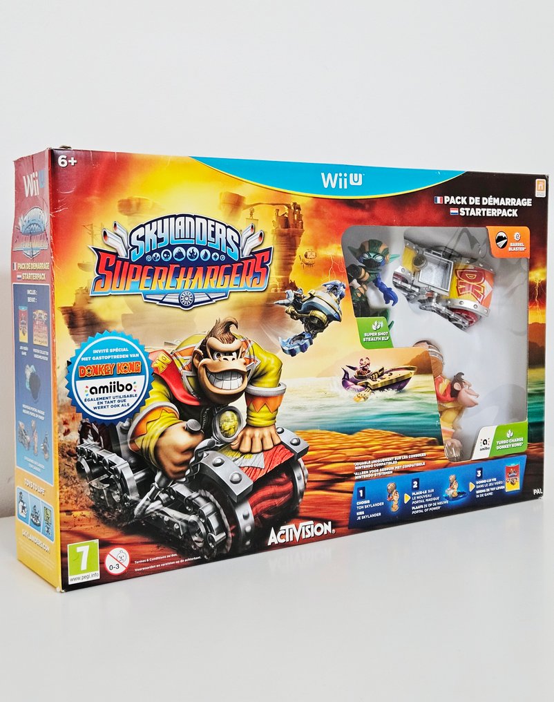 Nintendo - Wii u - Skylanders Super Chargers Donkey Kong Starter Pack - Βιντεοπαιχνίδια - Στην αρχική του συσκευασία #1.0